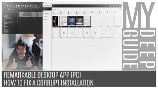 Remarkable Desktop App: How To Fix Corrupt Installation screenshot 4