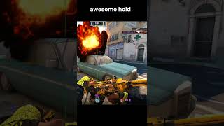 Awesome hold #csgo #gaming #troll #funny #clutch #cheat #awesome #gaming #pc #fyp #shorts #gun