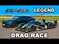 Le Mans Winner v Bentley W12: DRAG RACE