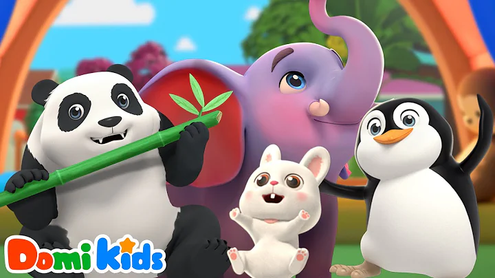 Surprise Animals at My House!🏡🐶 | Animals for Kids | Animal Songs | Domi Kids Animal Party