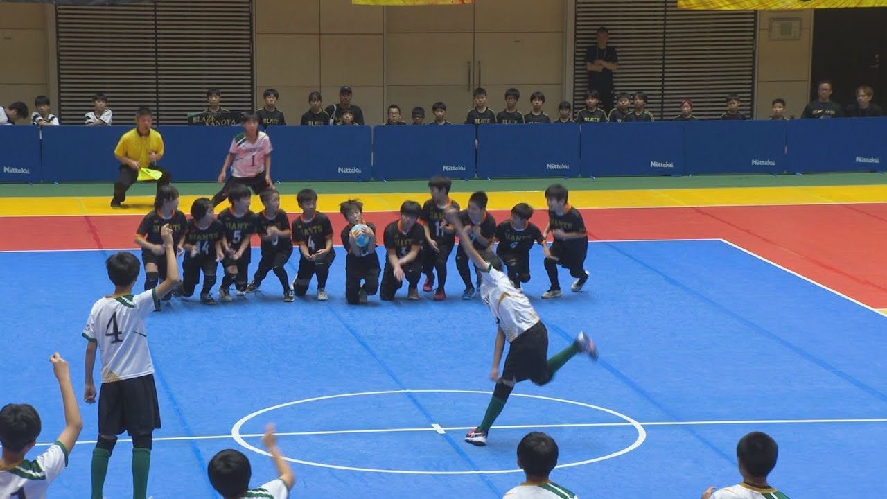 小学生ドッジボール全国大会　高崎アリーナで熱戦　群馬・高崎市(25/08/17)