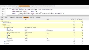 View State in Visualforce page