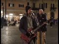 Time money pink floyd lover at lead guitar and voice piazza navona rome italy