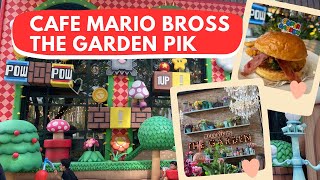 CAFE MARIO BROSS, CAFE YANG PENUH DENGAN BUNGA CANTIK - THE GARDEN PIK