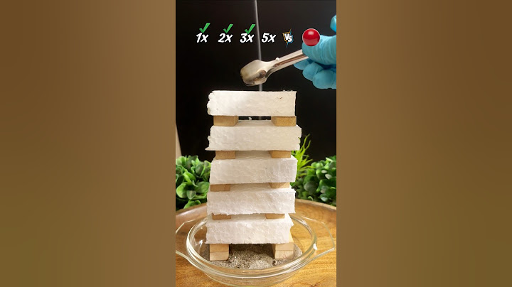 Red Hot Ball vs. Thermocol Layers 🔥 | 1X, 2X, 3X, 5X Test! 🔥😲 #satisfying #shorts
