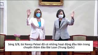 Clip: Chủ tịch Hạ viện Mỹ gặp lãnh đạo Đài Loan Trung Quốc #Dailoan#Pelosi