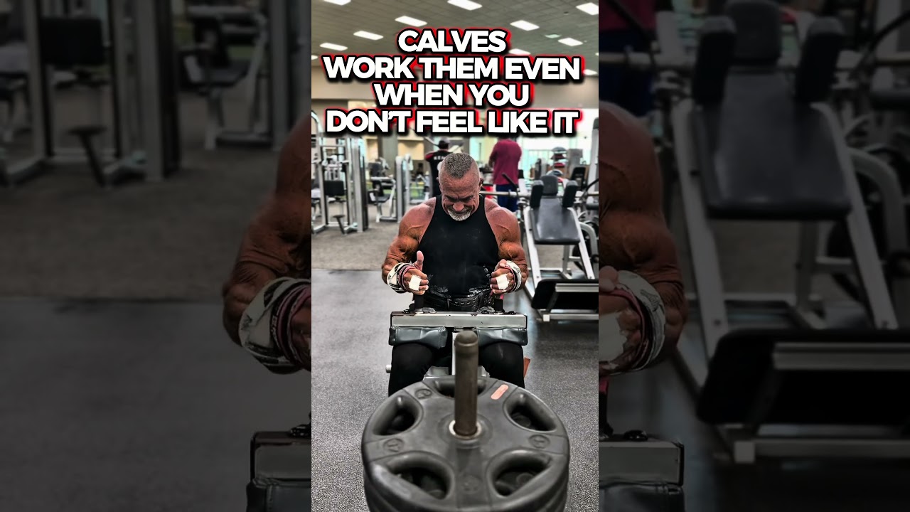 CALVES WORK THEM EVEN WHEN YOU DON’T FEEL LIKE IT #motivation #workout #calves