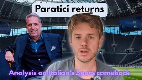 Fabio Paratici is back 🇮🇹🔙 What Italian