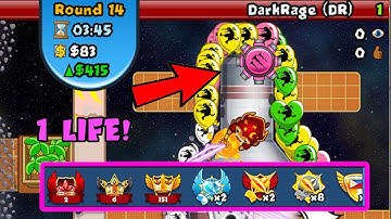 Playing #2 Ranked Pro Player and This Happened... (Bloons TD Battles)