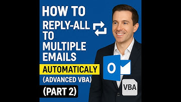 Reply-All to MULTIPLE Emails Automatically in Outlook (Advanced VBA) — (Part 3)
