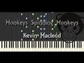 Synthesia [Piano Tutorial] Monkeys Spinning Monkeys - Kevin Macleod