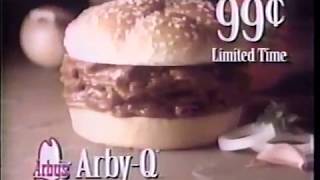 Arbys Arby Q 90s Commercial 1995