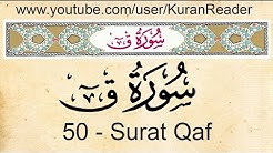 Holy quran 50 Surat Qaf With English Audio Translation and Transliteration By Mishari AlAfassy  - Durasi: 15:09. 