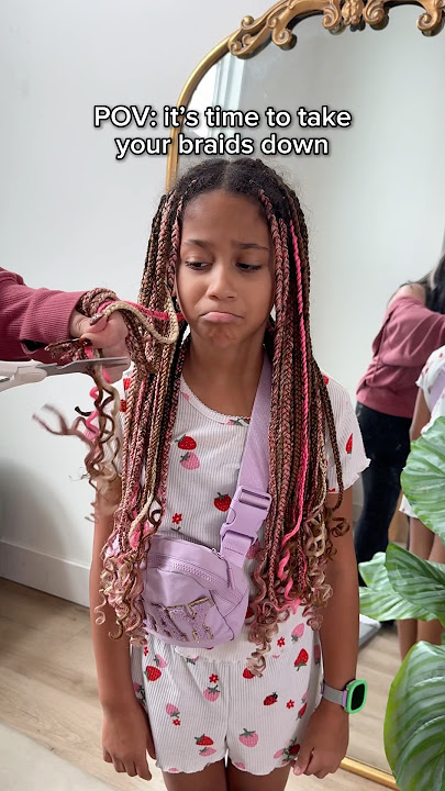 🥺😭RIP Neapolitan braids, you will be missed 🫶🏼🤣 #braidtakedown #braids #vacationbraids #shorts