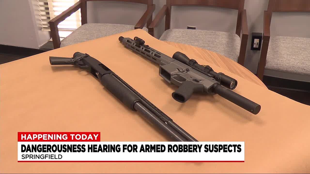 Dangerousness hearing for armed robbery suspects in Springfield - YouTube
