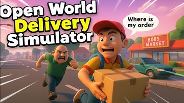 I Made Open World Delivery Simulator (10 minutes Delivery)| Hindi Devlog.