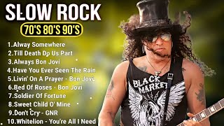 Bon Jovi, Scorpions, Aerosmith,U2, Ledzeppelin, The Eagles Best Slow Rock Ballads 70s, 80s, 90s