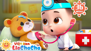 🐻 Bác sĩ đồ chơi 👩‍⚕️ Lia và ChaCha trở thành bác sĩ nhí | LiaChaCha Ca Nhạc Thiếu Nhi Việt Nam