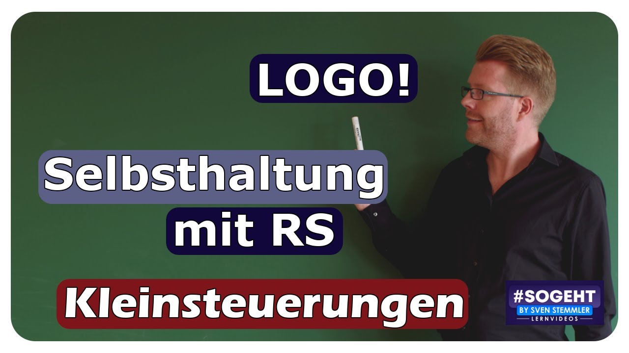 Vorschaubild zum Lernvideo "Selbsthaltung mit RS-Baustein - Siemens LOGO! - Kleinsteuerungen - einfach und anschaulich erklärt"