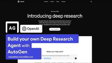 How to Build Your Own Deep Research Agent with AutoGen