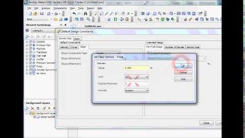 Learn SewerGems V8i   lesson 4   automatic design