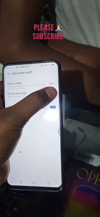 Vivo v15 Dubble tap on & off  setting ######vivo v15 Dubble tap on & off setting ##smartphone