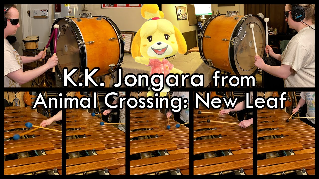 K.K. Jongara - Animal Crossing: New Leaf (Percussion Ensemble Cover) | V-Ron Media