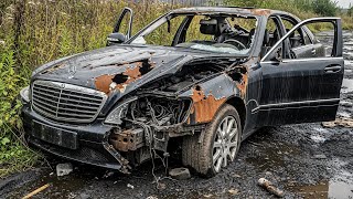 Reviving a Flooded Mercedes S450 | Full Rebuild From Ruin to Luxury!