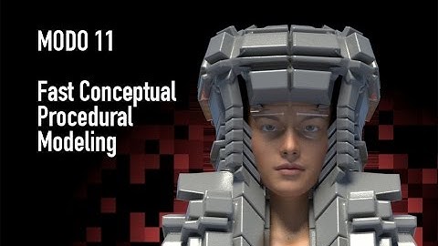 MODO 11: 3D Space Suit Design PART 02 (Sans Audio)