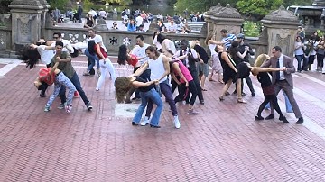 2012 09 16 Zouk Flashmob NY Central Park 1