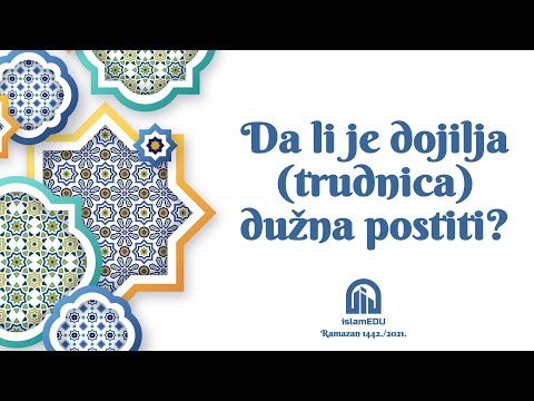 RAMAZANSKA PITANJA: DA LI JE DOJILJA (TRUDNICA) DUŽNA POSTITI?