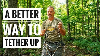 Saddle Hunting 102  Tips and Tricks   A Better Tether Connection