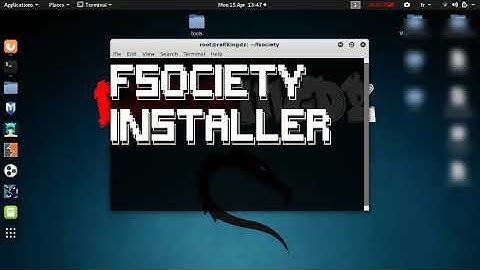 how to install "FSOCIETY" all tools used in  Mr ROBOT series 
