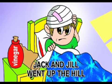 Jack And Jill Nursery Rhyme With Text You