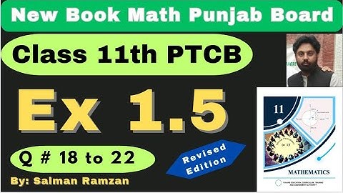 Exercise 1.5 Chapter 1 Question 18 to 22 Class 11 New Book Math  | Application of Complex numbers 