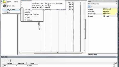 Invoice Scanning with eDocCapture
