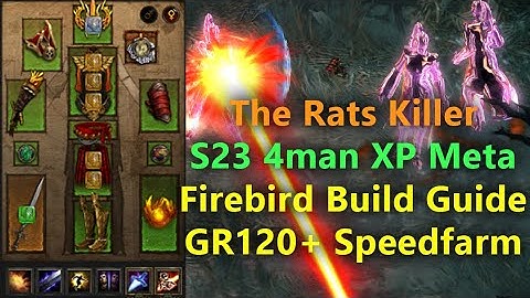 Full Firebird 4man META Build Guide - Diablo 3 Season 23