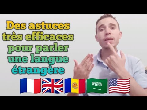 Vidéo: Comment Parler Une Langue étrangère