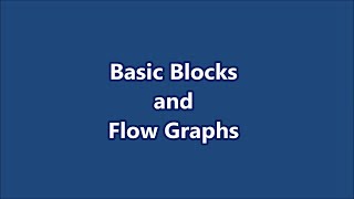 Basic Blocks and Flow Graphs│Compiler Design│Part# 47│Learn CSE Malayalam