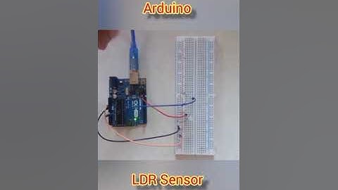 Arduino Using LDR Sensor Control LED