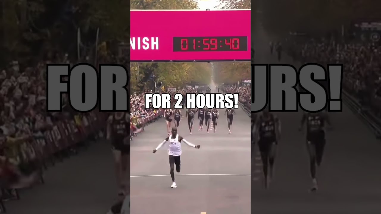 Can You Keep Up With KIPCHOGE World Record Marathon Pace 