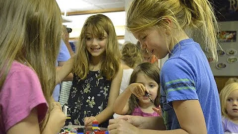 The LEGO Guy visits Neligh Public Library