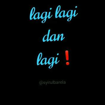 Story wa sendiri lagi