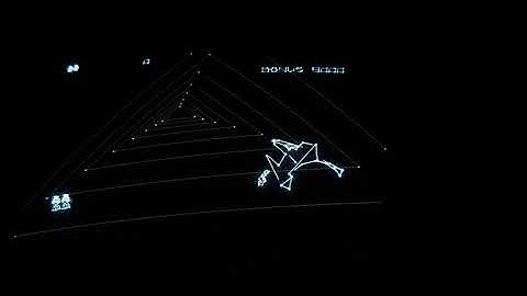 Vectrex - scopetrex running on an Asteroids cabaret with loads of games.