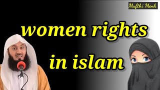 Women Rights In Islamenglish Bayanmufthi Menk Bayanbayan In Englishwomen Rights