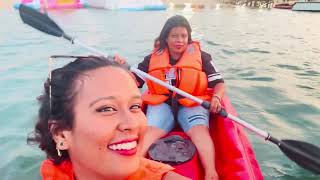 VLOG 28: Sunset kayaking at Port City, Colombo 🌅🛶