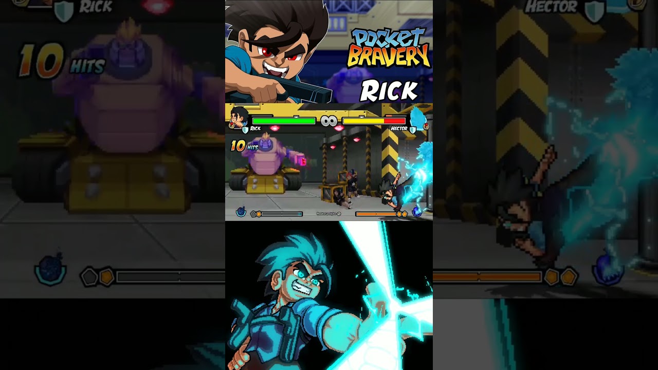 Pocket Bravery Rick combo