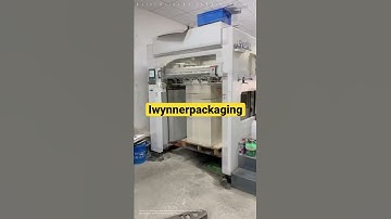 Paper tubes packaging process video show