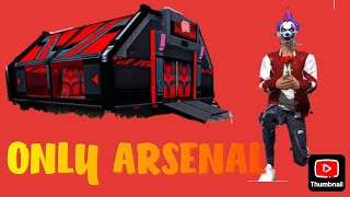 ONLY ARSENAL CHALLENGE!!! IN FREE FIRE || IN TAMIL || MOLAGA GAMING