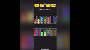 Ball Sort Special Level (after Level 4880)